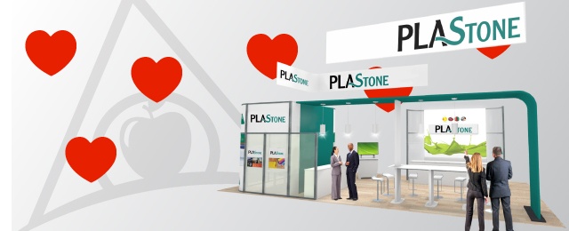 Featured Custom Island Booth with Meeting Space